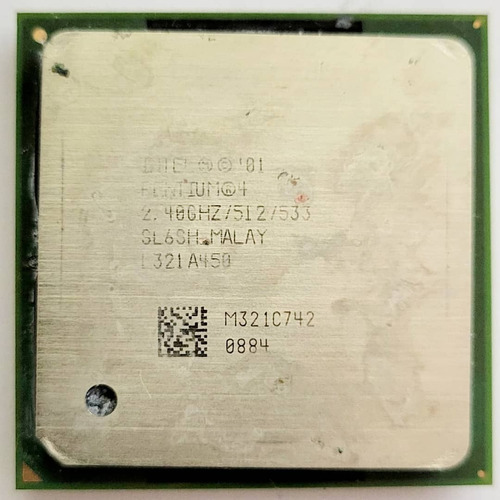 Procesador Intel Pentium 4 2,40 Ghz Caché 512k 478 Sl6sh (Usado)
