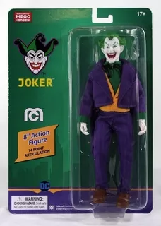 Figura De Acción Joker Mego Heroes 20cm