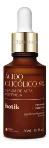 Sérum Alta Potência Ácido Glicônico Botik 30ml 8% Boticário