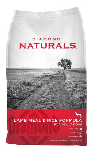 Diamond Naturals Adult Lamb Meal & Rice 18kg. Nuevo Y Original