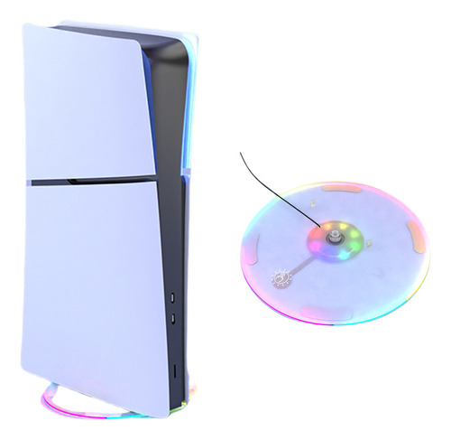 Soporte Vertical Rgb Para Consola Ps5 Slim, Accesorios Base