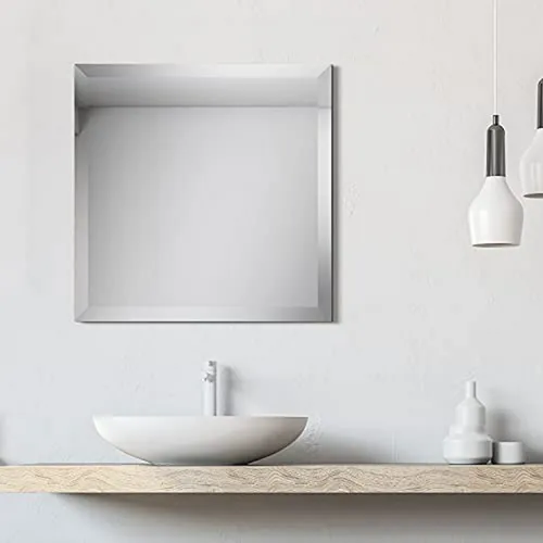 Espejo De Pared Moderno Empire Art Direct 24 X24 Con Marco