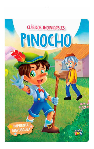 Libro Clasicos Inolvidables Pinocho Tapa Dura