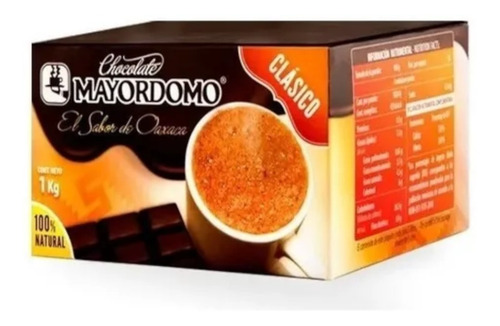 Imagen 2 de 3 de Chocolate Mayordomo Clasico 1 Kilo