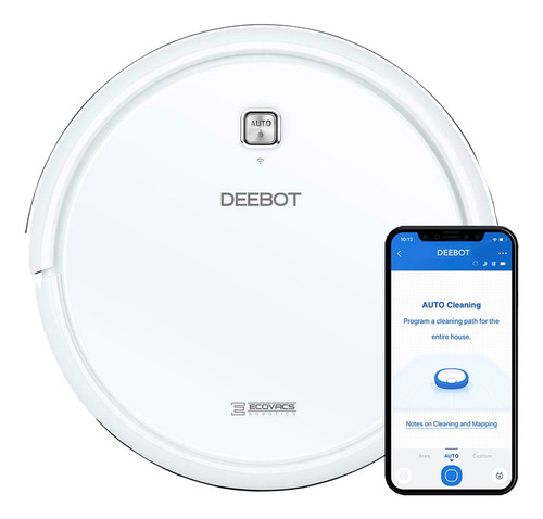 Imagen 5 de 5 de Aspiradora robot Ecovacs Deebot N79W blanca 220V