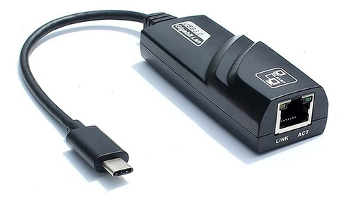 Adaptador Usb-c 3.1 Tipo C Red Lan Rj45 Gigabit 10/100/1000