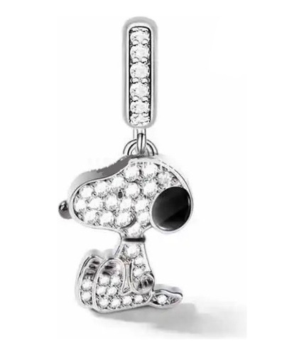 Charm 100% Plata S925 Perro Snoopy Dije Para Pulsera Pandora