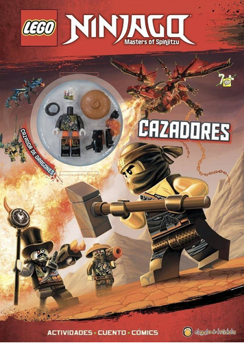 Libro Cazadores - Heroes Ningajo Lego, de Lego. Editorial Gato De Hojalata, tapa blanda en español