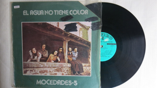 Vinyl Vinilo Lps Acetato El Agua No Tiene Color Mocedades