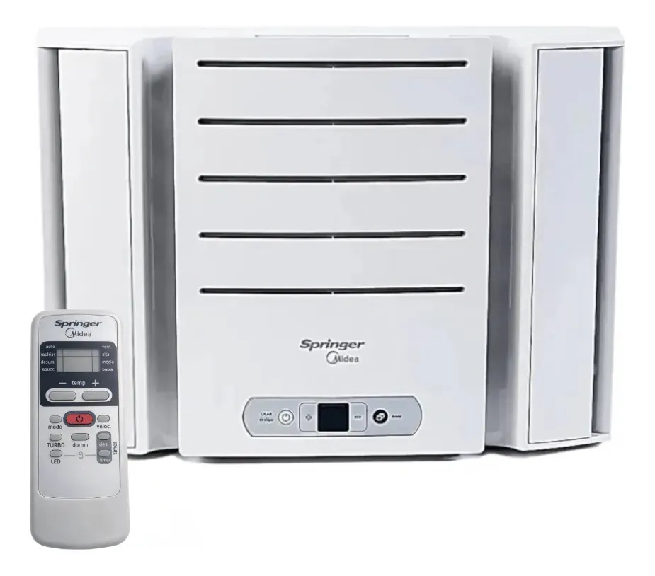 Midea Janela Eletrônico 10000 Btu QCK105RB Midea