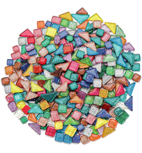 Nicunom Azulejo Mosaico Cristal Brillo 17.64 oz Color Mixto