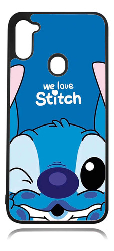 Funda Protector Para Samsung A11 Stitch Disney