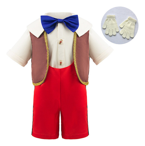 T Pinocchio Cosplay El Mismo Vestido De Niño Actuación