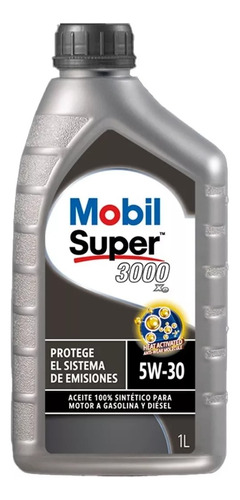 Aceite Mobil Super 3000 5w-30 Bidón De 1 Litro