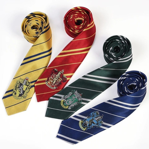 Corbatas Harry Potter Gryffindor Slytherin Raven Huffle