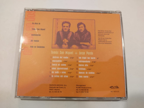 Cd Tomas San Miguel Jorge Pardo De Dos En Dos