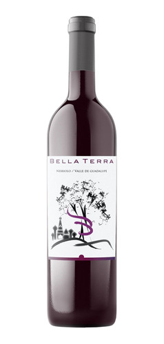 Vino Tinto Bella Terra Nebbiolo 2016 750 Ml