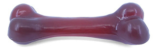 Brinquedo Mordedor Antiestresse Cachorro Grande PVC Vermelho 18cm