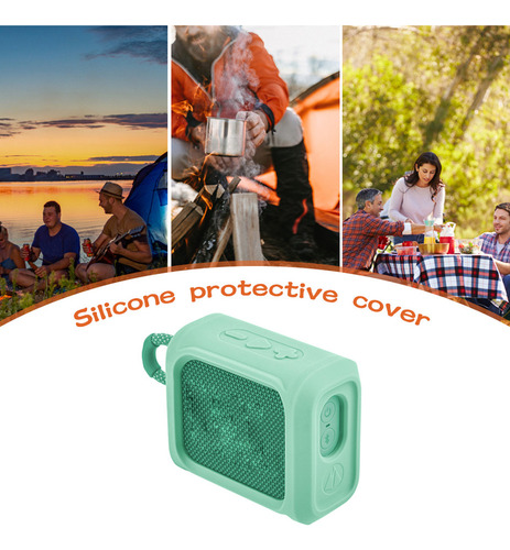 Funda De Silicona Para Altavoz Jbl Go3