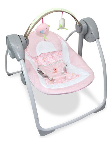 Silla Mecedora Musical Rosada Rs-17730