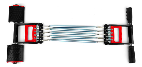 Expansor Torácico Con Resorte 3 En 1, Barras De Abdominales,