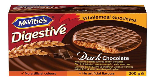 Galleta Mc Vities Digestive Chocolate Negro 200g