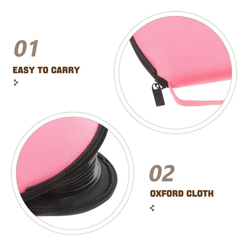 Funda Oxford Para Cd De 2 Piezas: Soporte De Almacenamiento