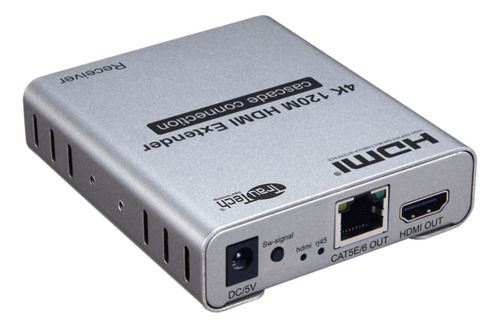 Extensor Activo Hdmi Vía Ethernet Trautech Full Hd De 120 Mt