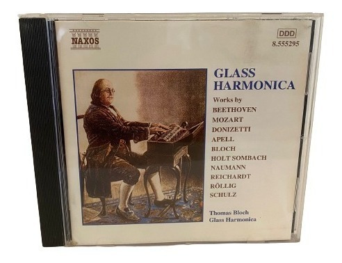 Thomas Bloch  Glass Harmonica Cd Ec Usado