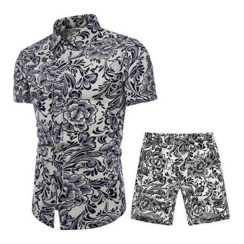 Ropa Casual Ropa De Playa Pieza Hombres Conjuntos