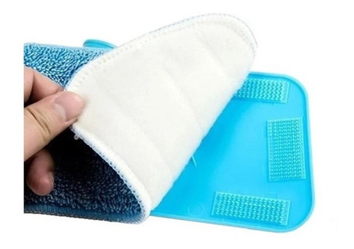 Imagen 4 de 6 de Repuesto Microfibra Para Mopa Spray Mop 40x14 Cm X 2 Unidad
