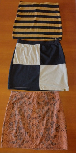 Pollera Mini Marca Peuque Talle 38 Y 42