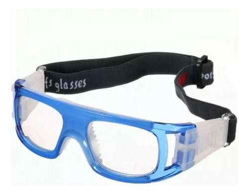 Lentes Para Deportes  Futbol Basket Celeste (lunasgratis)