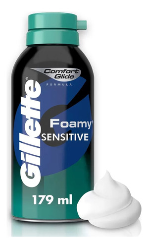 Kit Gillette Foamy Sensitive Espuma De Barbear 