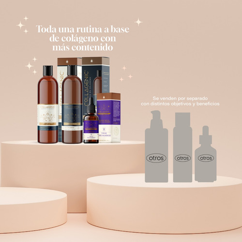Imagen 7 de 7 de Kit Piel Acido Hialuronico Con Gel Limpieza + Tonico + Serum