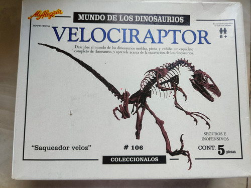 Iq Assembling Rompecabezas Dinosaurios 3d Madera Y Yeso