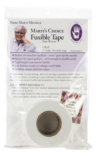 Cinta Fusible Marti's Choice 1  X 30ydsimple, Rollo Ind...