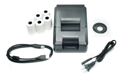 Impresora Termica Punto De Venta Usb 58mm +5 Rollos ¡oferta!
