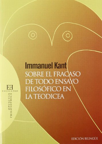 Libro Sobre El Fracaso De Todo Ensayo Filosofico En La T De