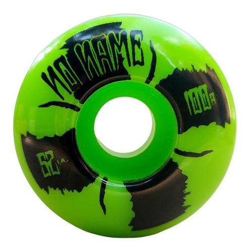 Imagen 1 de 4 de Ruedas No Name Multicolor 52mm 100a Uretano Importado