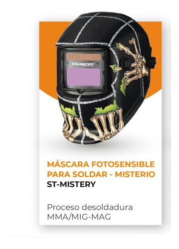 Mascara Fotosensible Lusqtoff St-mistery Automatica Careta
