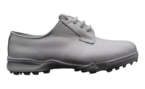 Zapato Golf Americano 100% Cuero Blanco