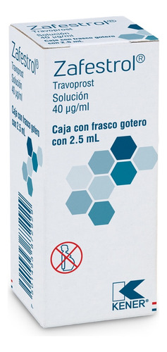 Zafestrol Travoprost Gotero 2.5ml Solucion 40mg/ml