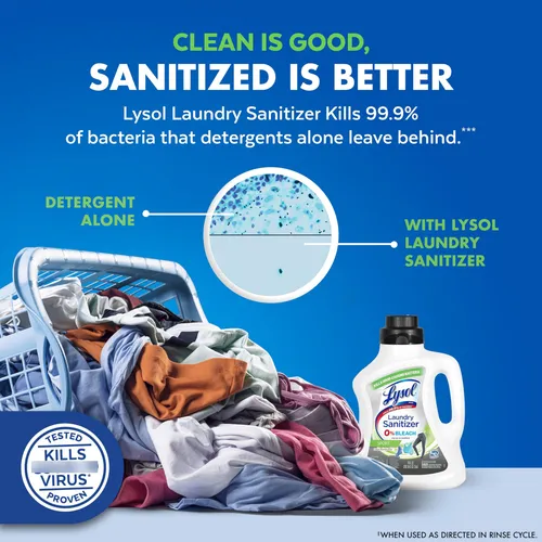 Lysol Aditivo Desinfectante Para Ropa De Gimnasio, 2.68 Litr