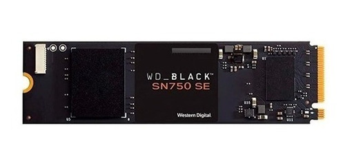 Wd Black Sn750 Se 500gb M.2 Nvme 3600mb/s Gen 4