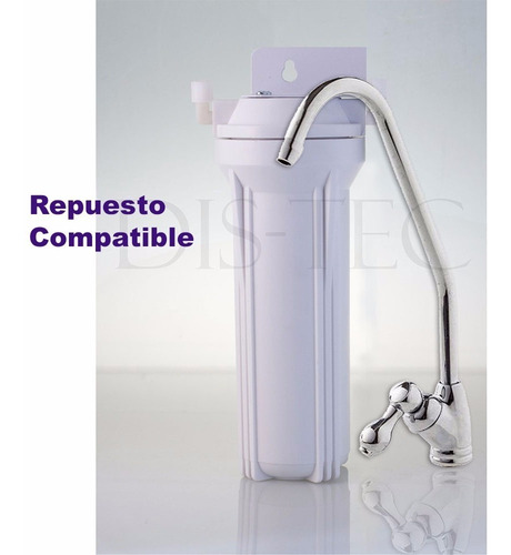 Cartucho Repuesto Universal - Filtro Agua Carbon Activado
