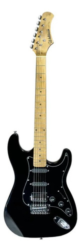 Guitarra Waldman St311x Bbk B Strato Preta Com Capa