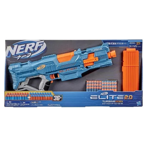 Lanzador Nerf Elite 2.0 Turbine Cs 18 Con 36 Dardos