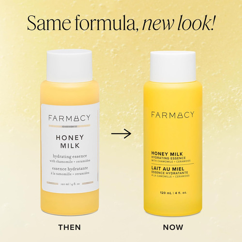 Farmacy Hydrating Essence - Hydrating Honey Milk Toner + ...