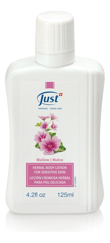 Loción De Malva 125ml. Just Ideal Para Rosácea Piel Sensible